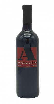 Bouteille vin Cuvée d'Amour rouge