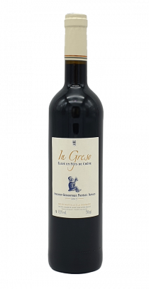 Bouteille vin In Greso rouge