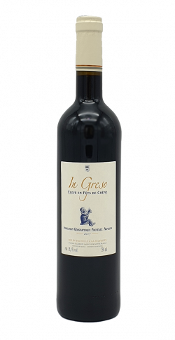 Bouteille vin In Greso rouge